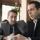 Kieran Culkin and Jeremy Strong in season one